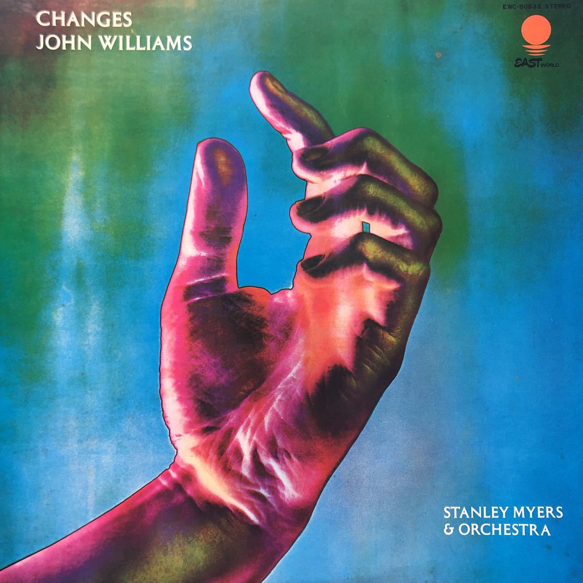 John Williams Stanley Myers&Orchestra Changes LP レコード 5点以上落札で送料無料Y_画像1