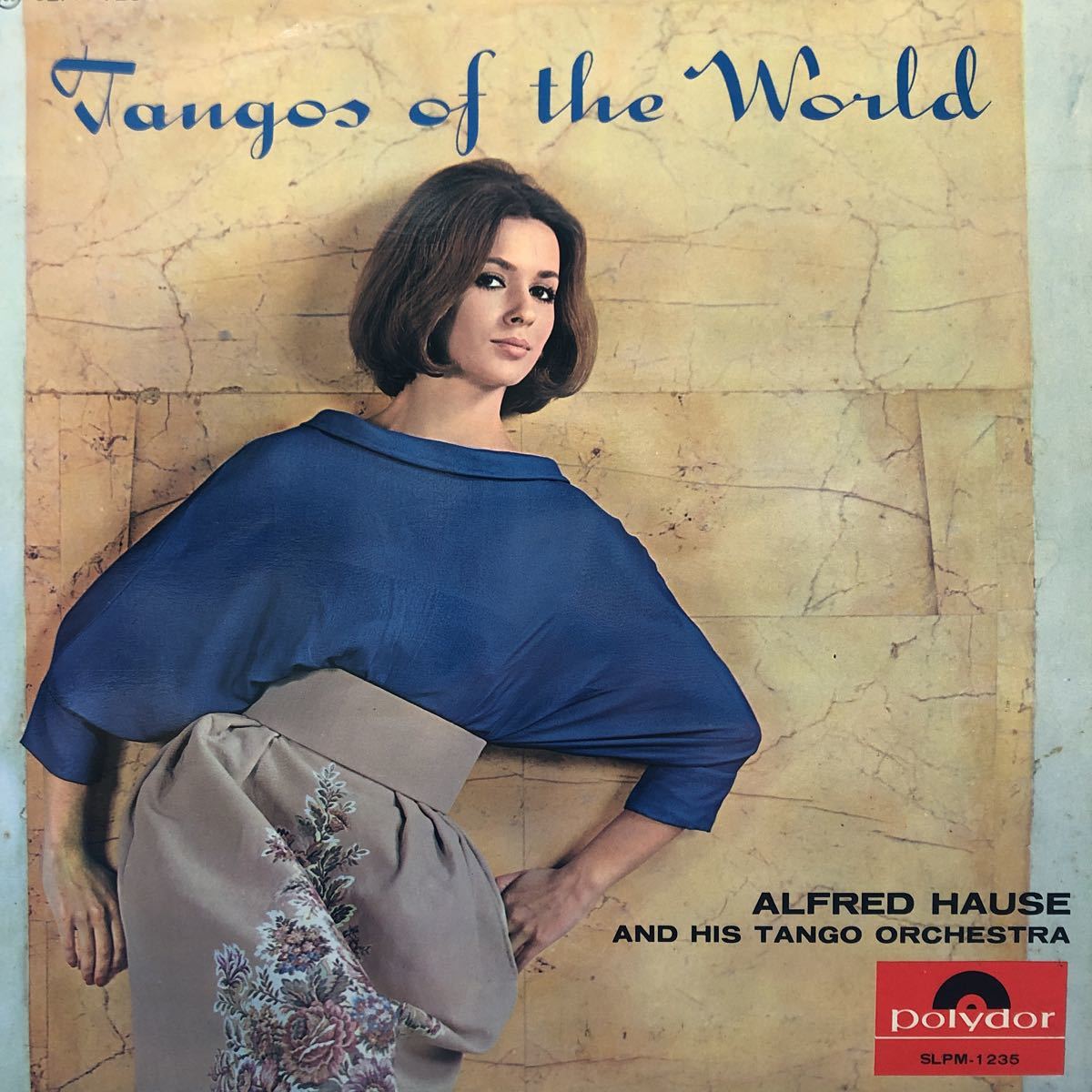 Alfred Hause アルフレッド・ハウゼ 世界のタンゴ LP ペラジャケ 美女 レコード 5点以上落札で送料無料Y_画像1