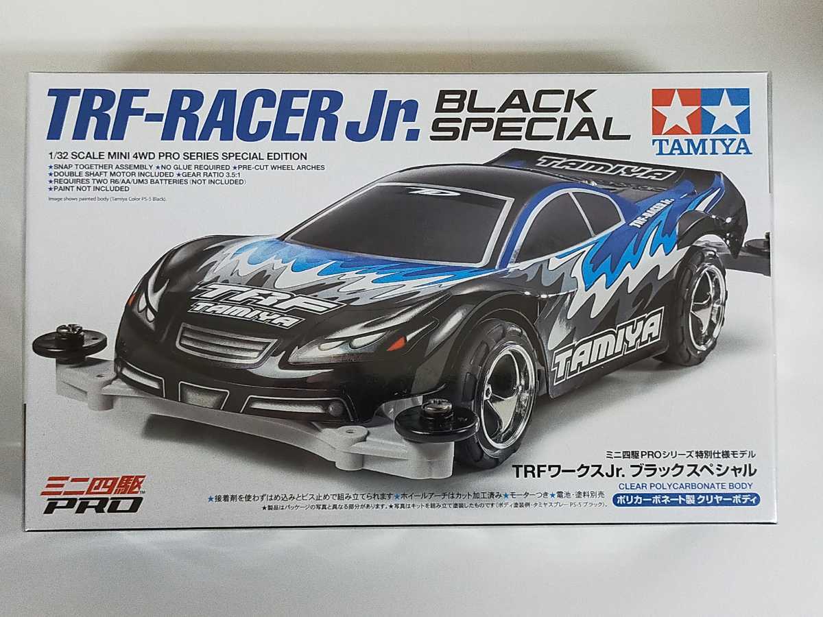 ミニ四駆 TRFワークスJr.ブラックスペシャル 的详细信息 One Map by FROM JAPAN为您提供最方便的日本・美国商品代购代拍服务|日本代购 ミニ四駆 TRFワークスJr. ブラックスペシャル TAMIYA 95550 ミニ四駆PROシリーズ特別限定モデル