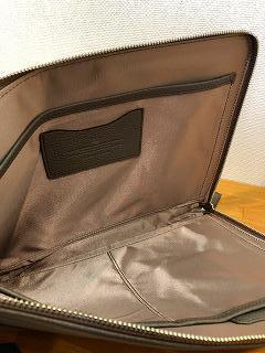 [ Yahoo auc selling together commodity / exhibition goods return ]Kiefer neu[ key fur noi] domestic production A4 clutch bag kfn1002EJ Japan / worker. ./ leather bag / leather 