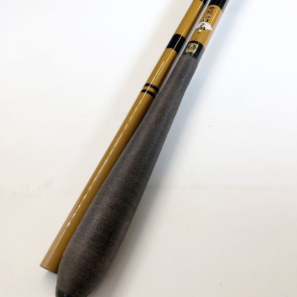 (Q12遠) 新品 未使用 釣竿 釣具 オリムピック 世紀 白扇630 湖心 540 ロッド カーボン 振出へら竿 ヘラ竿 フィッシング まとめて2本
