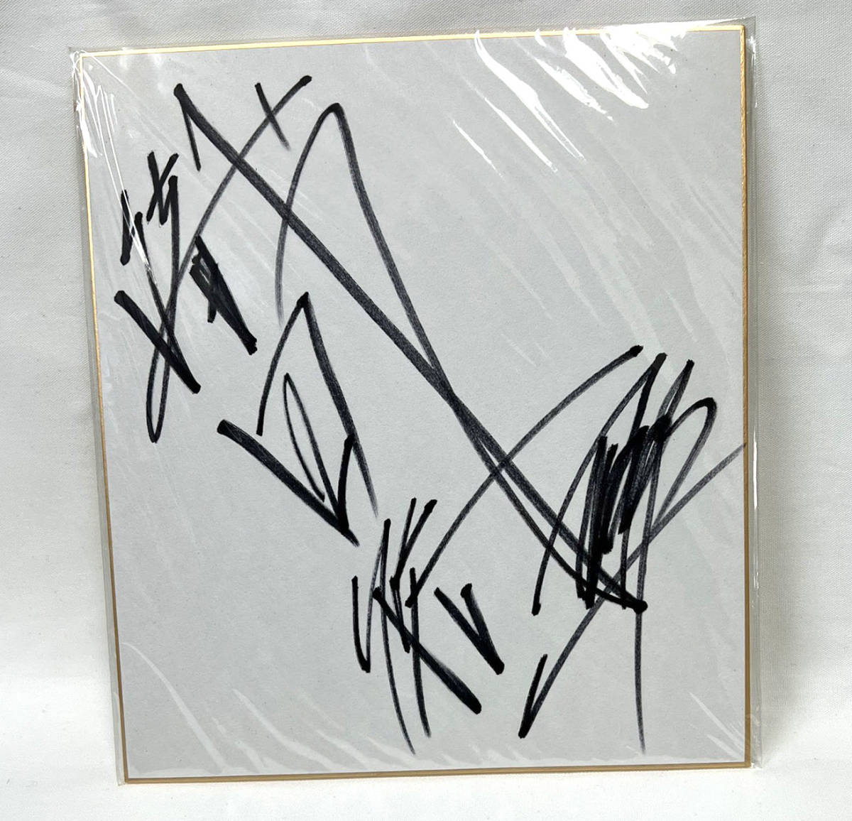 Oda Yuuji autograph autograph square fancy cardboard 