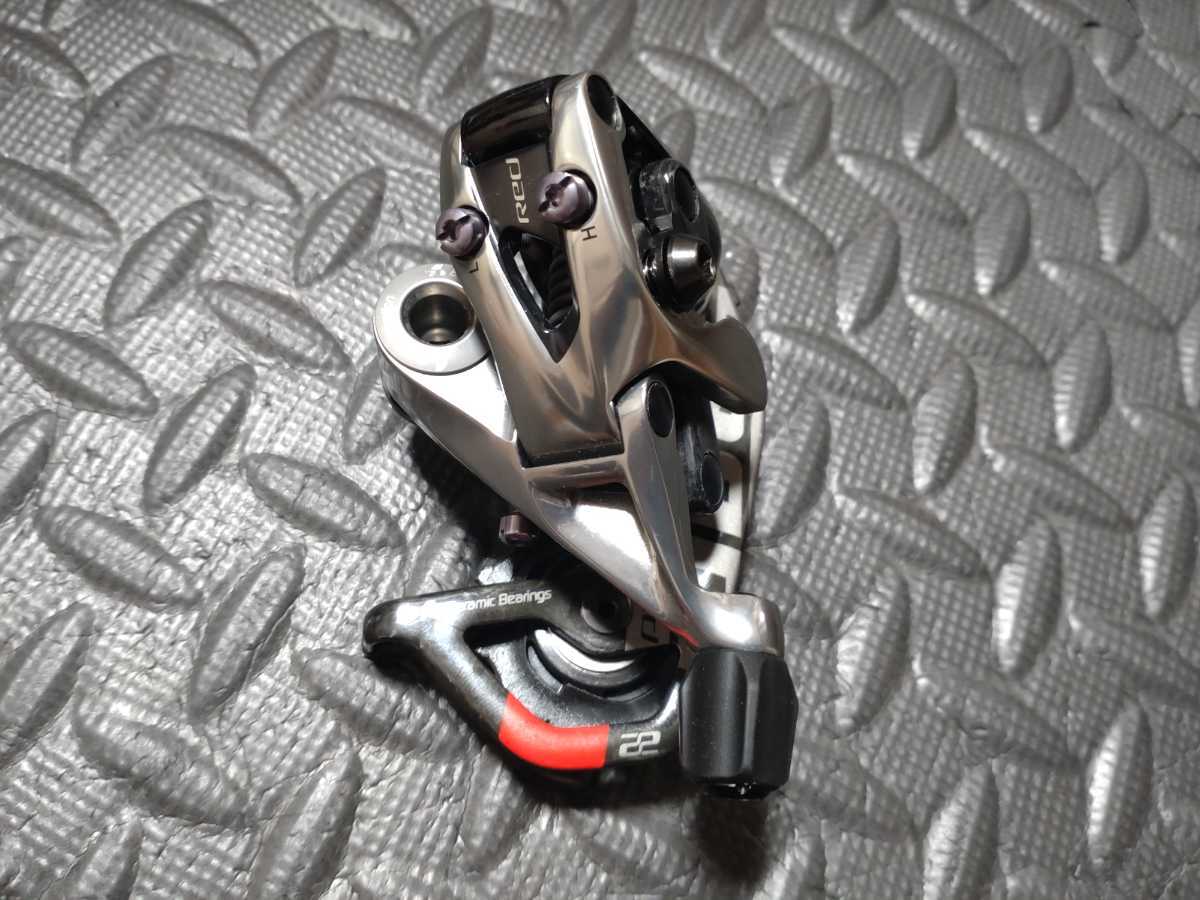 完成車外し SRAM RED 22 機械式 11S リアディレイラー スラム レッド