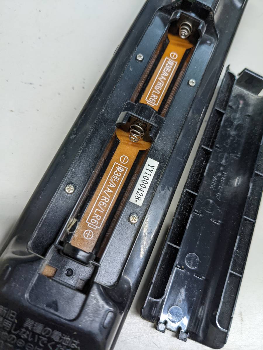 F-46-94】ジャンク Panasonic パナソニック BD レコーダー リモコン
