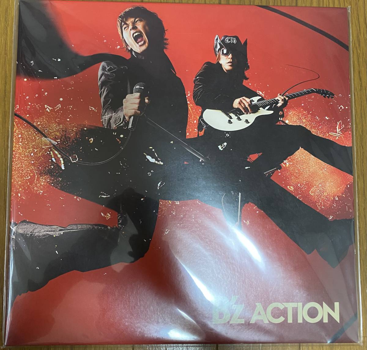 B\'z ACTION analogue record new goods unused 