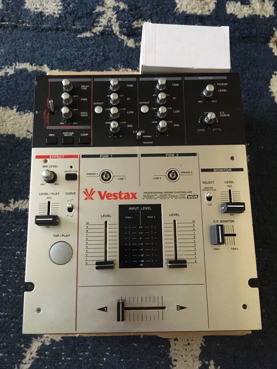 美品 VESTAX DJミキサー PMC-05PROSL