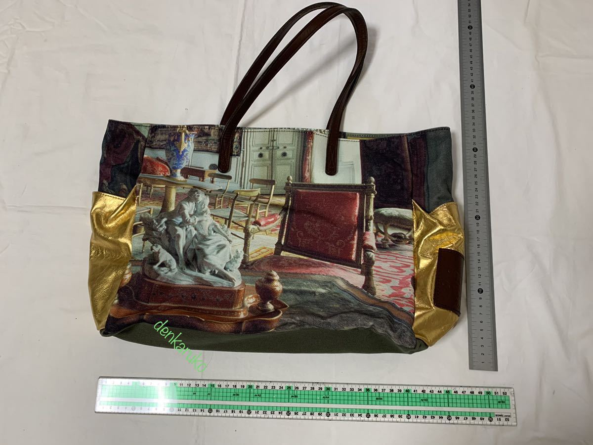 美品☆Vivienne Westwood*salon サロン柄 トートバッグ ヴィヴィアン