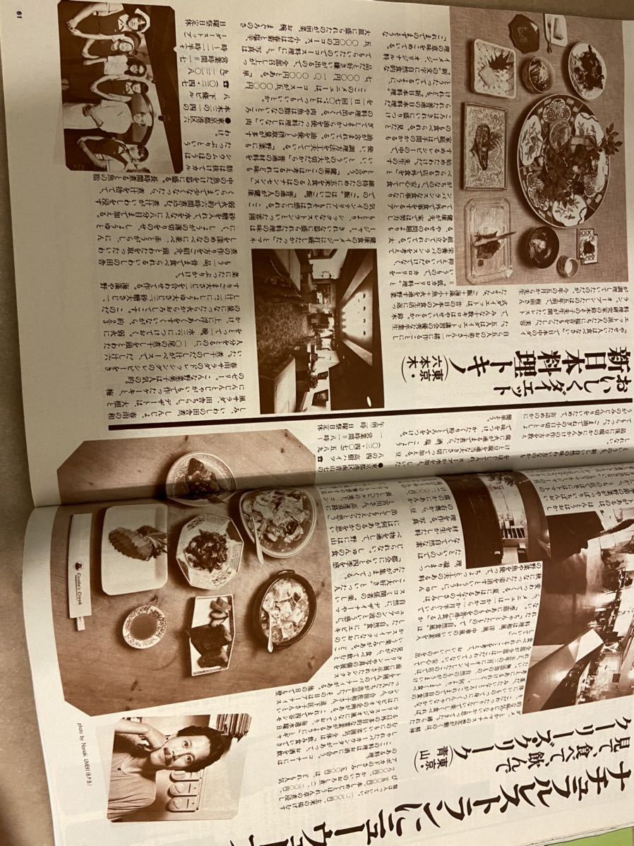 昭和レトロ　TODAY1982/11月号　文化出版局