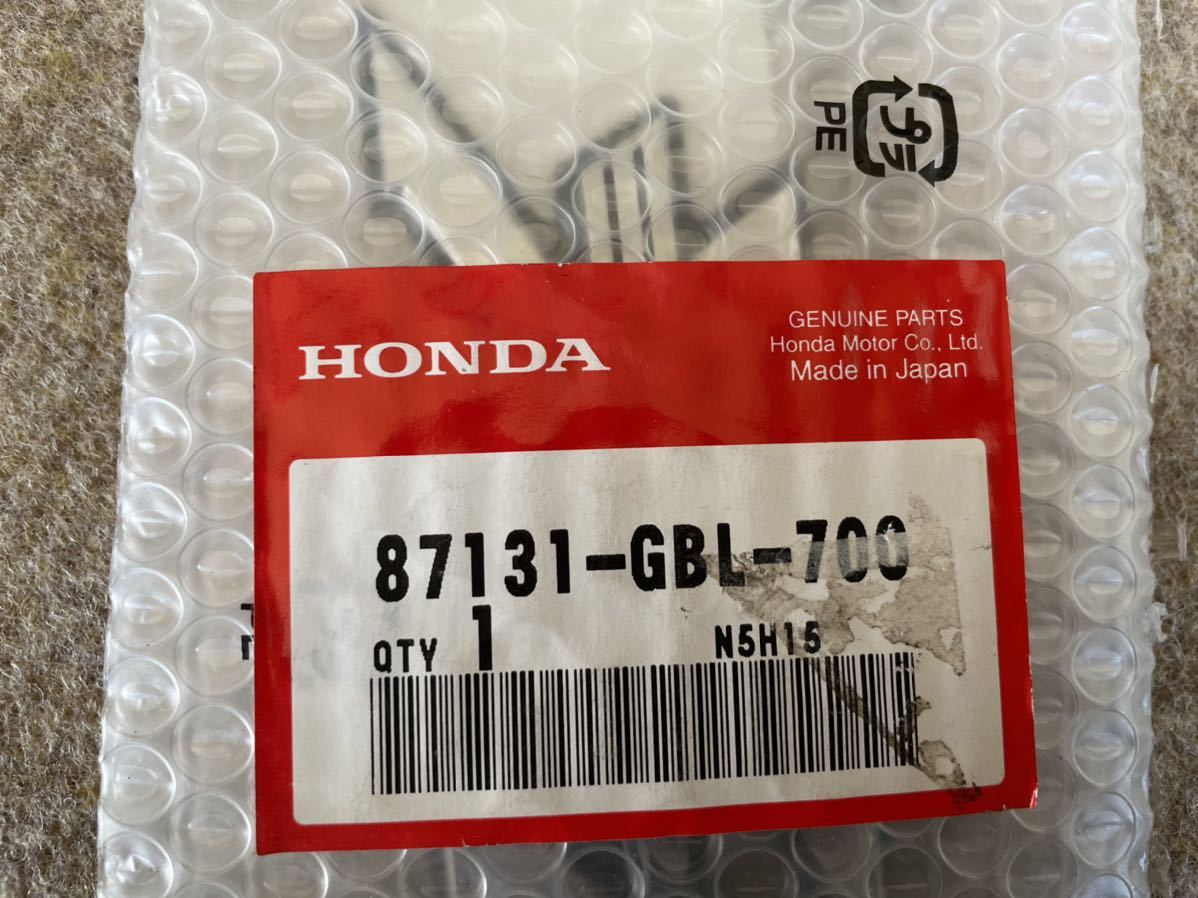 HONDA ライブディオZX Dio ZX エンブレム リア用左右SET 87130-GBL-700 