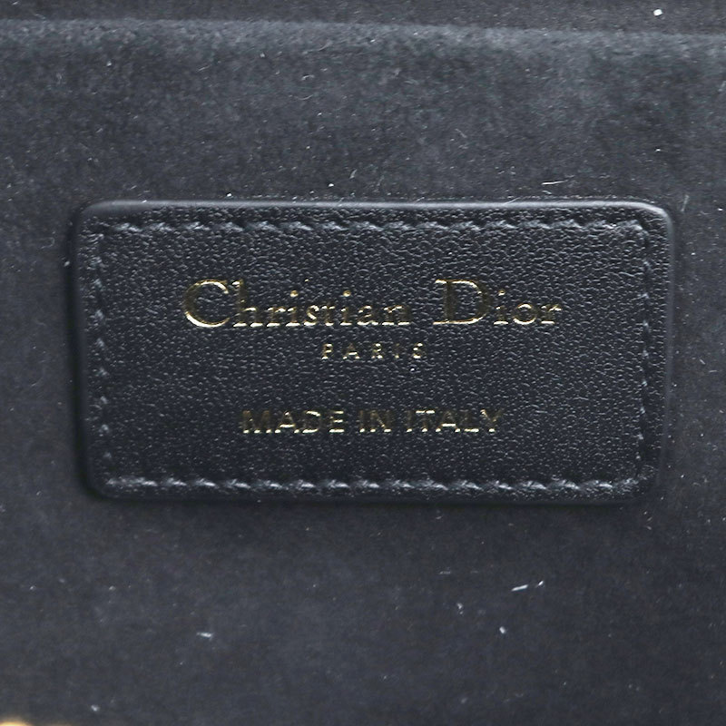 クリスチャン・ディオール Christian Dior DIORTRAVEL スモール ヴァニティ S5488UNTR-M900 ブラック ショルダーバッグ レディース 中古_画像5