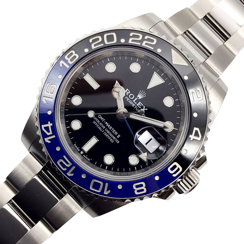 爆買い新作 ロレックス ROLEX GMTマスターII 126710BLNR 自動巻き
