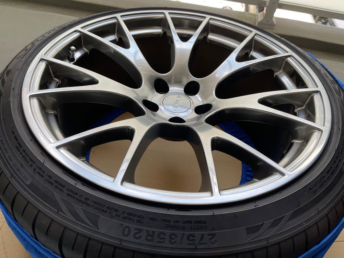 アルミホイール シルバー色ナット20個セット RAYS 19R 4本セット-