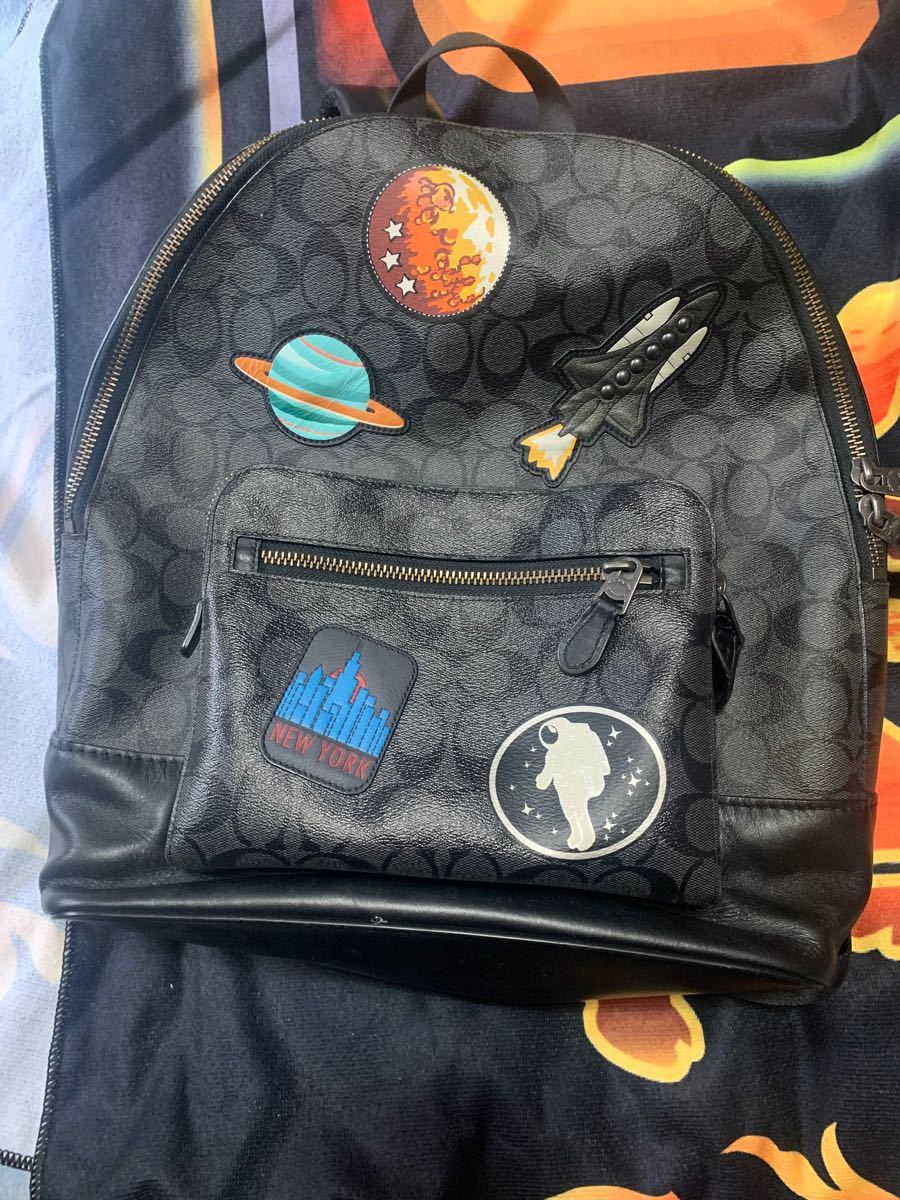 超人気新品 coach×NASA バックパック - リュック/バックパック - www ...