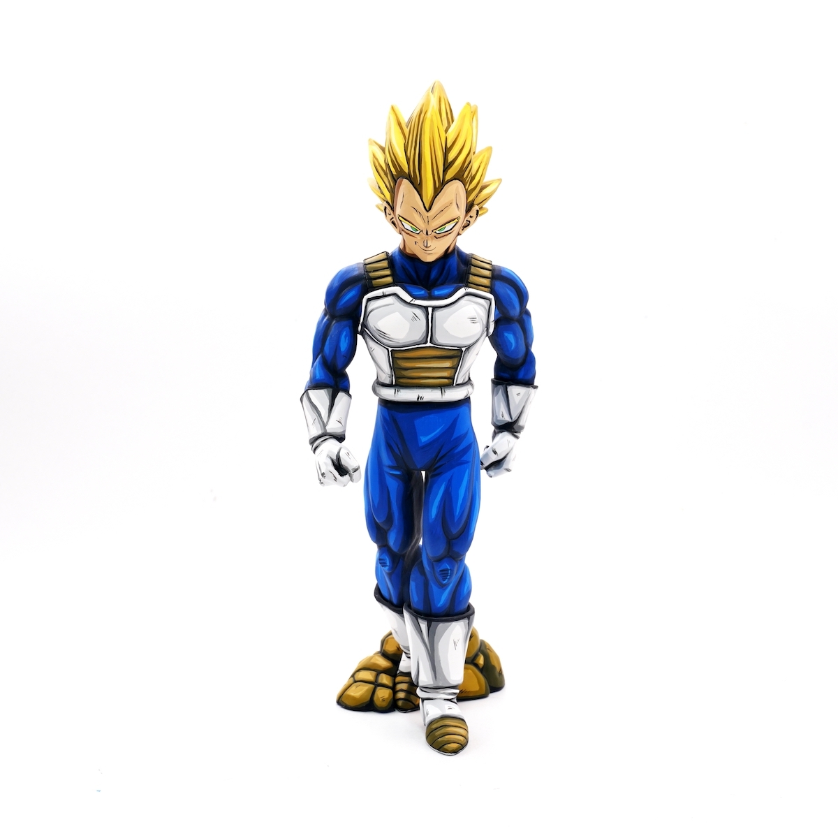 ドラゴンボール ベジータ フィギュア フルリペイント 2D 二次元塗装 二