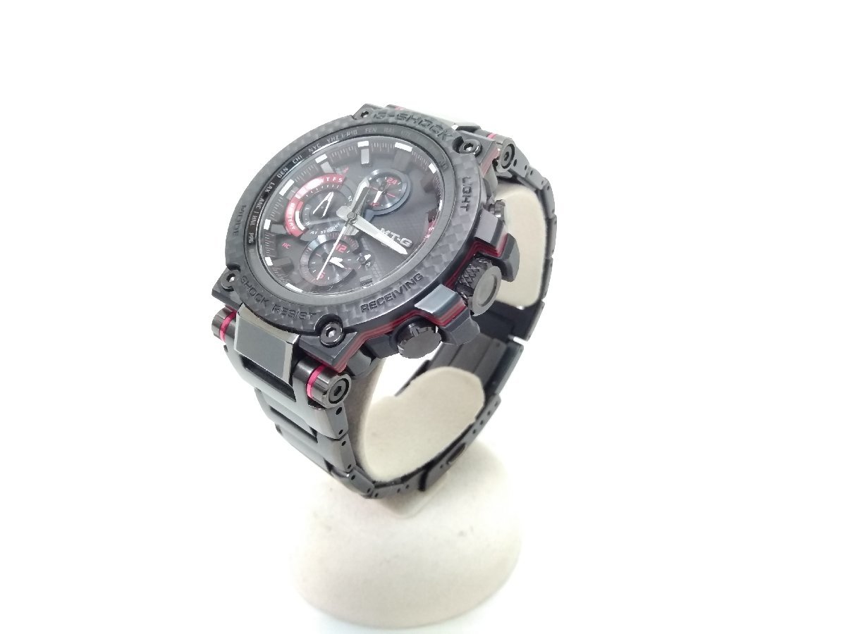 ●CASIO カシオ MTG-B1000-1AJF G-SHOCK Gショック 腕時計 ソーラー ホワイト 20気圧防水【20319553】_画像1