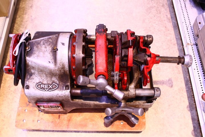○REX/レッキス N50AⅢ ねじ切り機 N50A3 パイプマシン ねじ加工 ○REX/レッキス N50AⅢ ねじ切り機 N50A3 パイプマシン ねじ加工