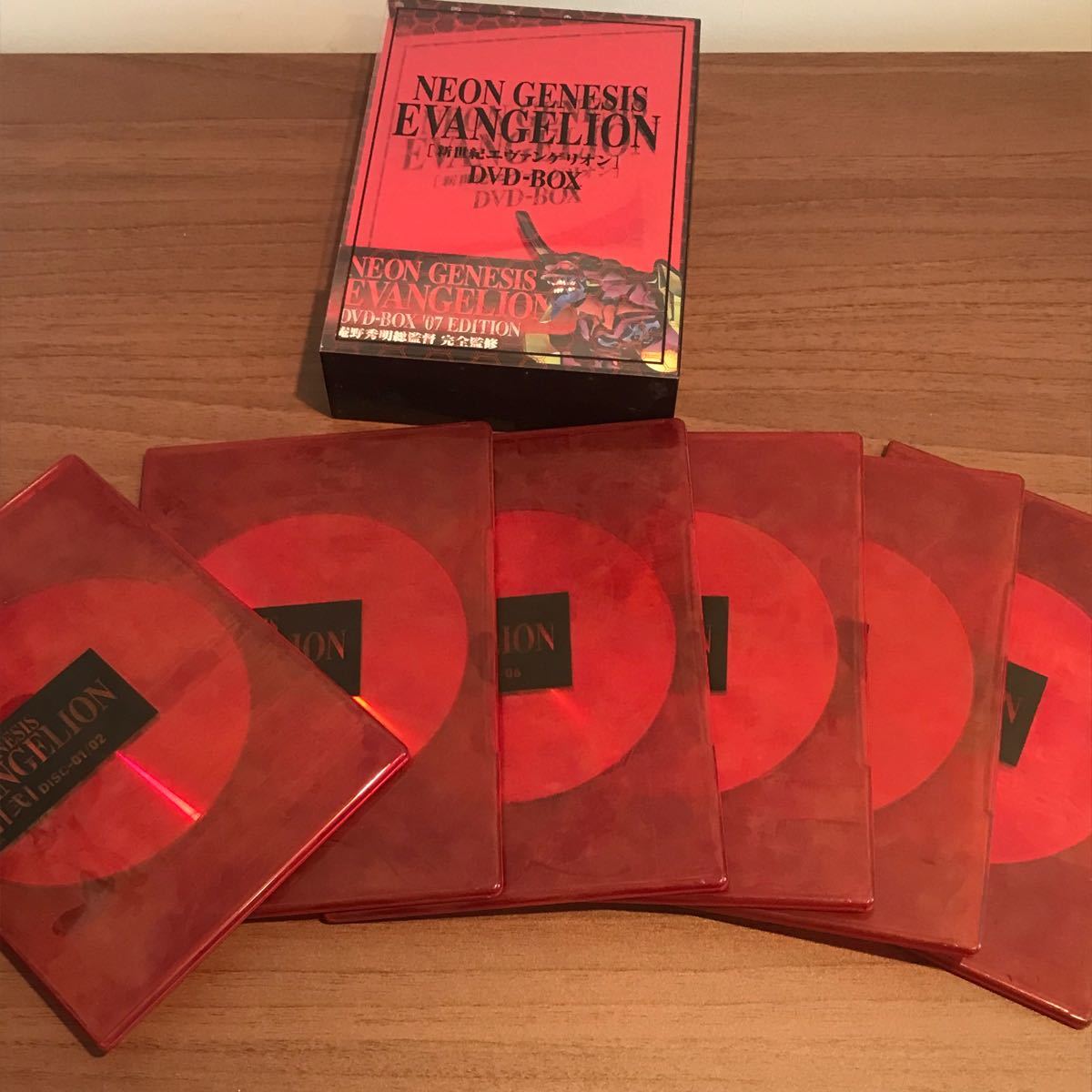 NEON GENESIS EVANGELION DVD-BOX'07 EDIT… エヴァンゲリオン DVD BOX