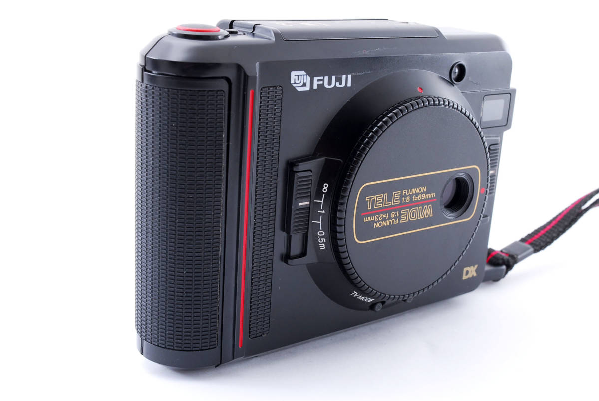 【希少品　ストラップ付属】 フジカ　フジフィルム　TW-3　TWING　レンズ切替式　ハーフカメラ 電池切れ　 同梱可能　#6311_画像4