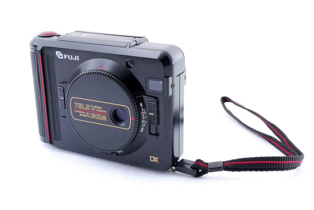 【希少品　ストラップ付属】 フジカ　フジフィルム　TW-3　TWING　レンズ切替式　ハーフカメラ 電池切れ　 同梱可能　#6311_画像2
