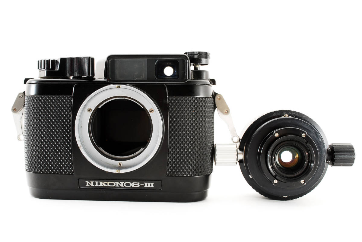 【人気機種 レンズセット】　ニコン　NIKONOS ニコノス ＩＩＩ 28mm　F3.5　水中カメラ シャッターＯＫ 同梱可能　#6338_画像10