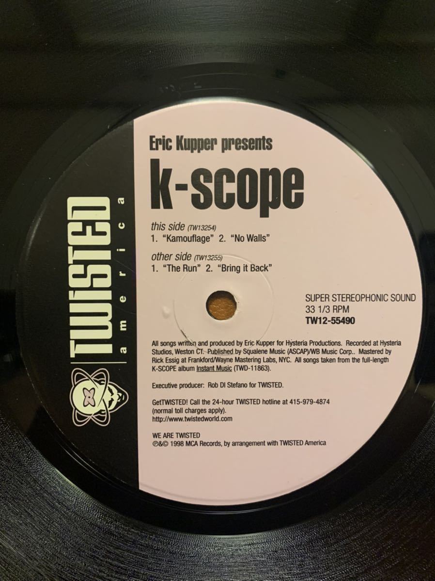*1998* K-Scope 4 / Eric Kupper * Frankie Knuckles David Morales Def mix *Twisted *90 Deep House Classic Piano