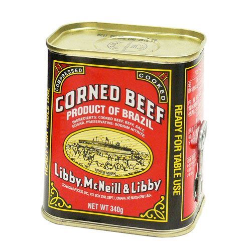 リビー コンビーフ 340g　Libby corned beef … 缶詰　セット 非常食 保存食 長期保存_画像1