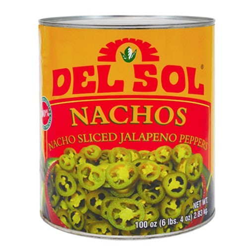 ハラペーニョスライス 缶詰 DEL SOL NACHOS 794g(固形量471g) 缶詰　セット 非常食 保存食 長期保存_画像1