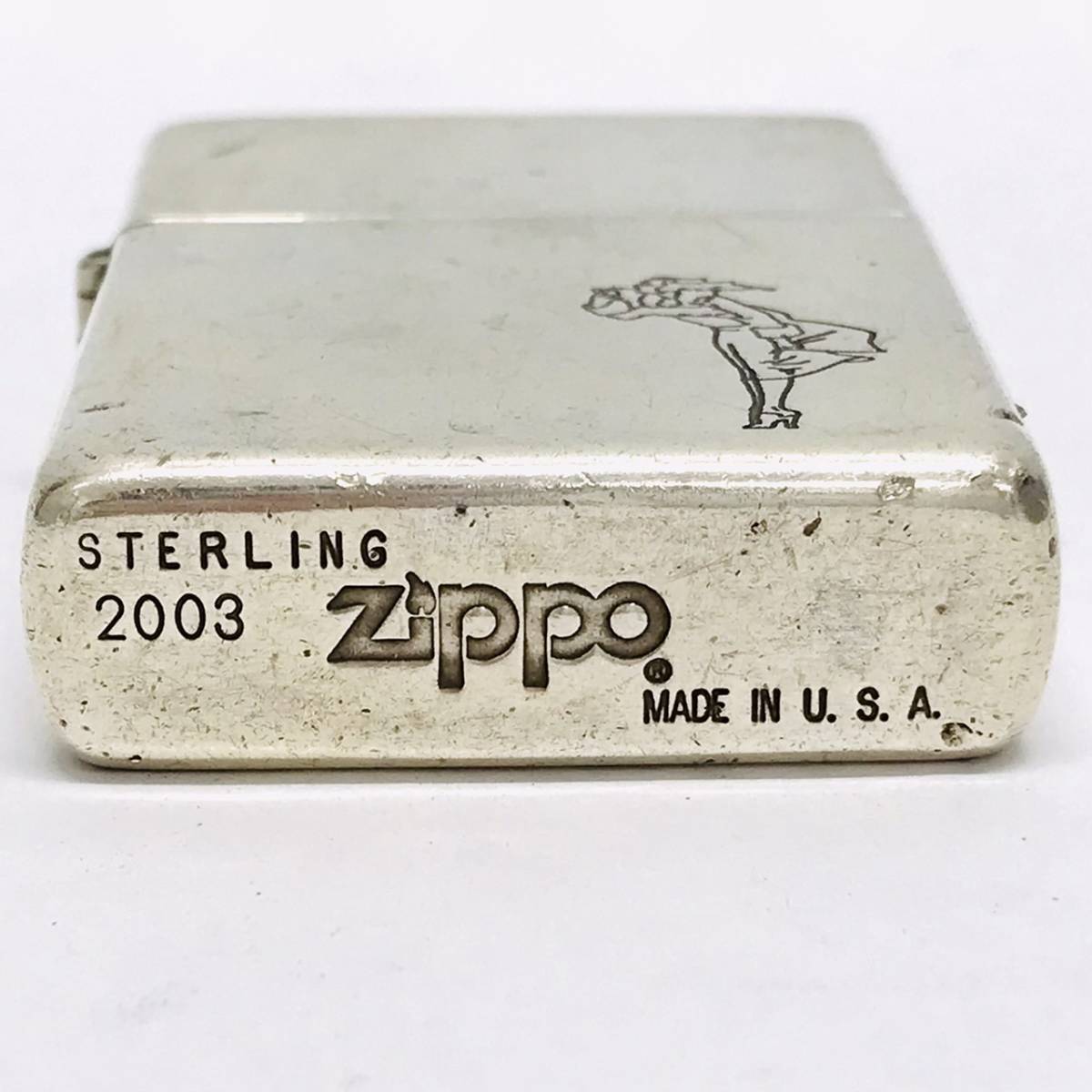 品質が完璧品質が完璧Zippo Windy Sterling Silver スターリング