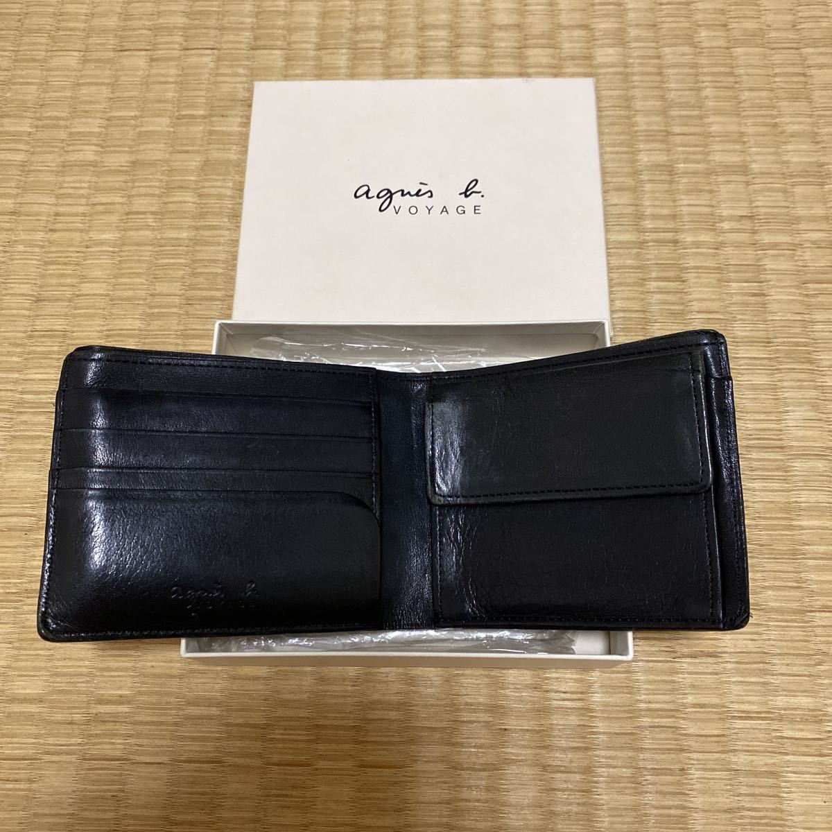 二つ折り財布 レザー アニエスベー agnis b アニエス ベー 二つ折り財布 レザー アニエスベー agnis b アニエス ベー