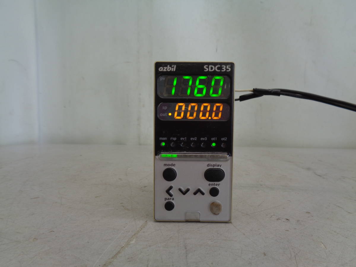 MK4934 azbil(山武) SDC35 デジタル指示調節計 C35TC0UA1200