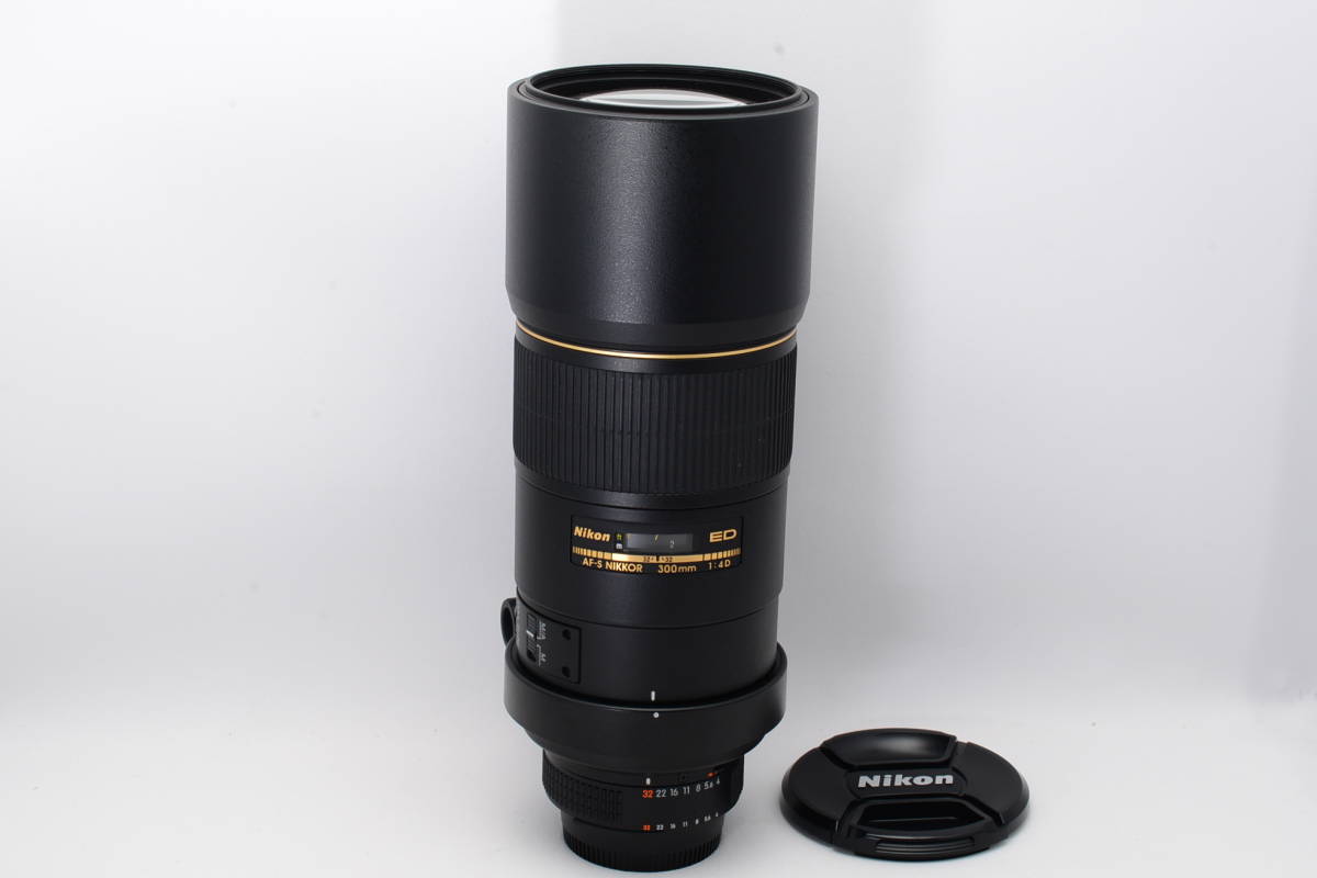 超美品 ニコン Nikon 単焦点レンズ Ai AF-S Nikkor 300mm f 4D IF-ED ブラック フルサイズ対応  【人気ショップが最安値挑戦！】