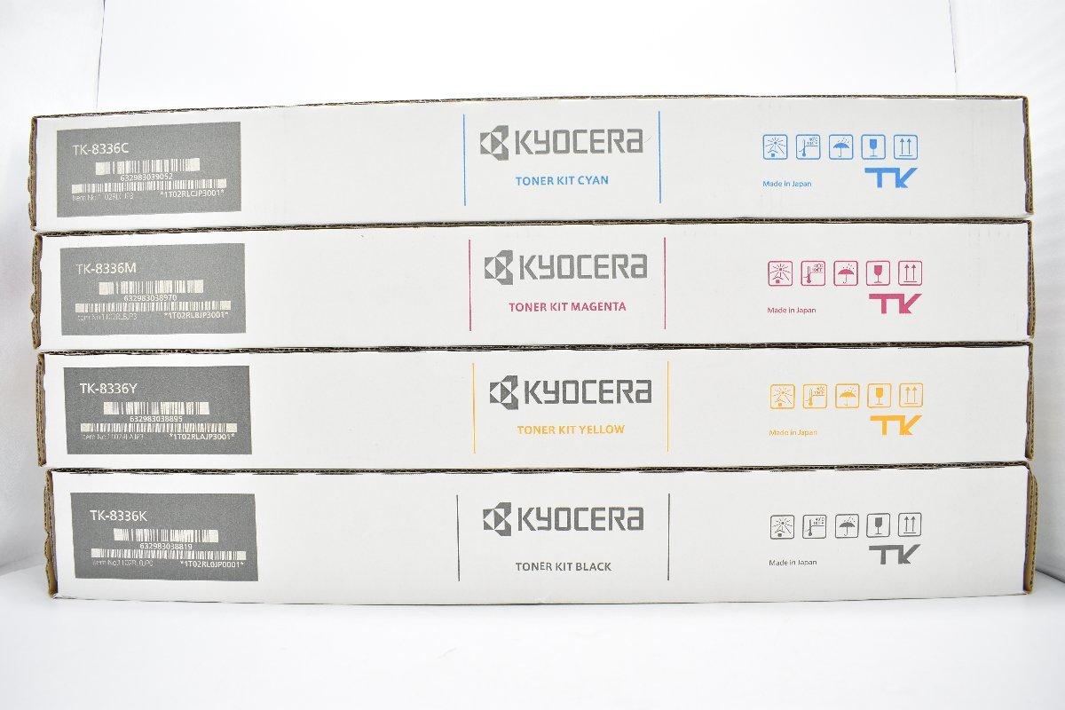 未開封 KYOCERA 純正 京セラ トナーキット TK-8336 4色セット 27N10232