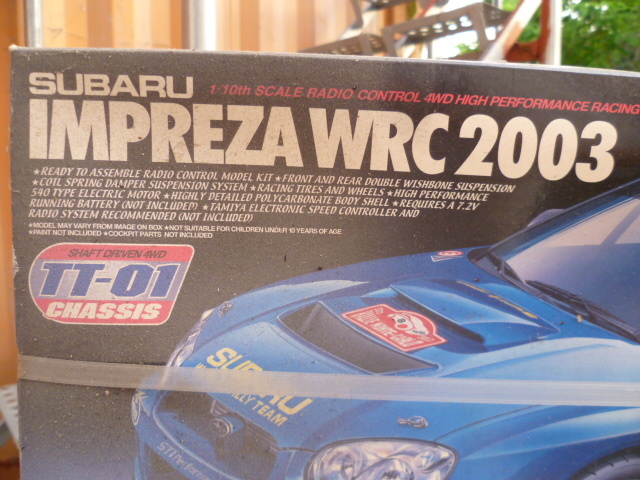 新品安い ヤフオク! - タミヤ1/10 懐かしのTT-01シャーシ スバルインプ... 高品質得価