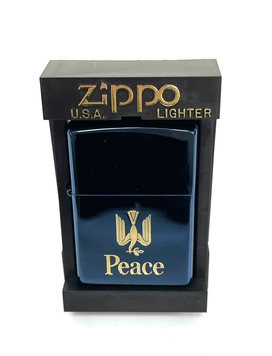 ZIPPO ジッポー ライター THE PEACE DESIGN ザ ピース デザイン ケース付き ジッポ ピース 0530②