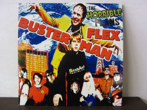 2LP THE HORRIBLE PLANS OF FLEX BUSTERMAN 5 sheets and more free shipping 