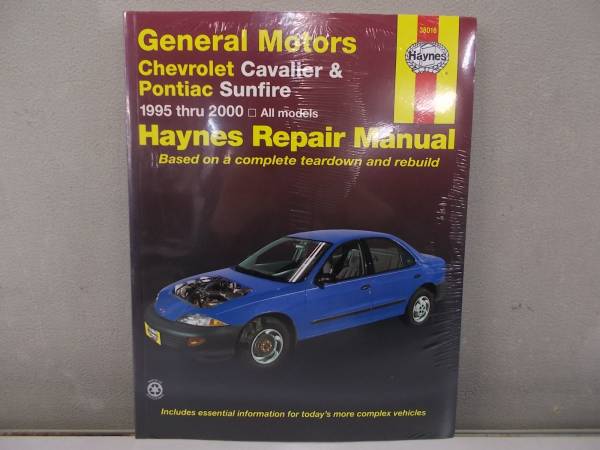  partition nz service book & service & repair manual 38016 Chevrolet Cavalier / Pontiac sun fire -1995-2004 postage 370 jpy prompt decision 