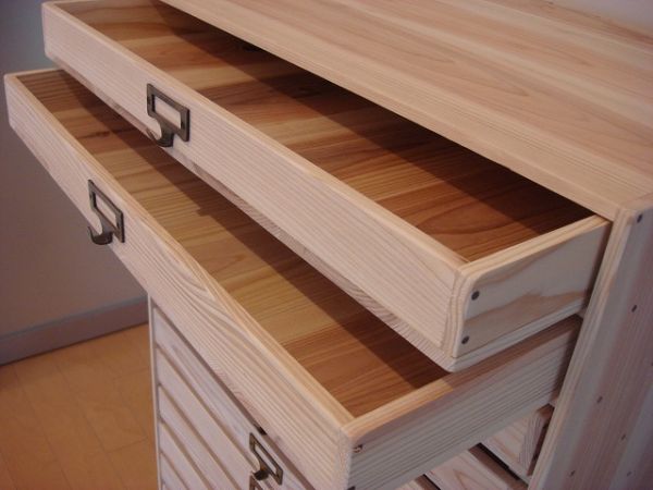 * size modification possibility *A2 nameplate 14 step drawer / natural wood * wooden document case Country order possibility order possible size modification possible 