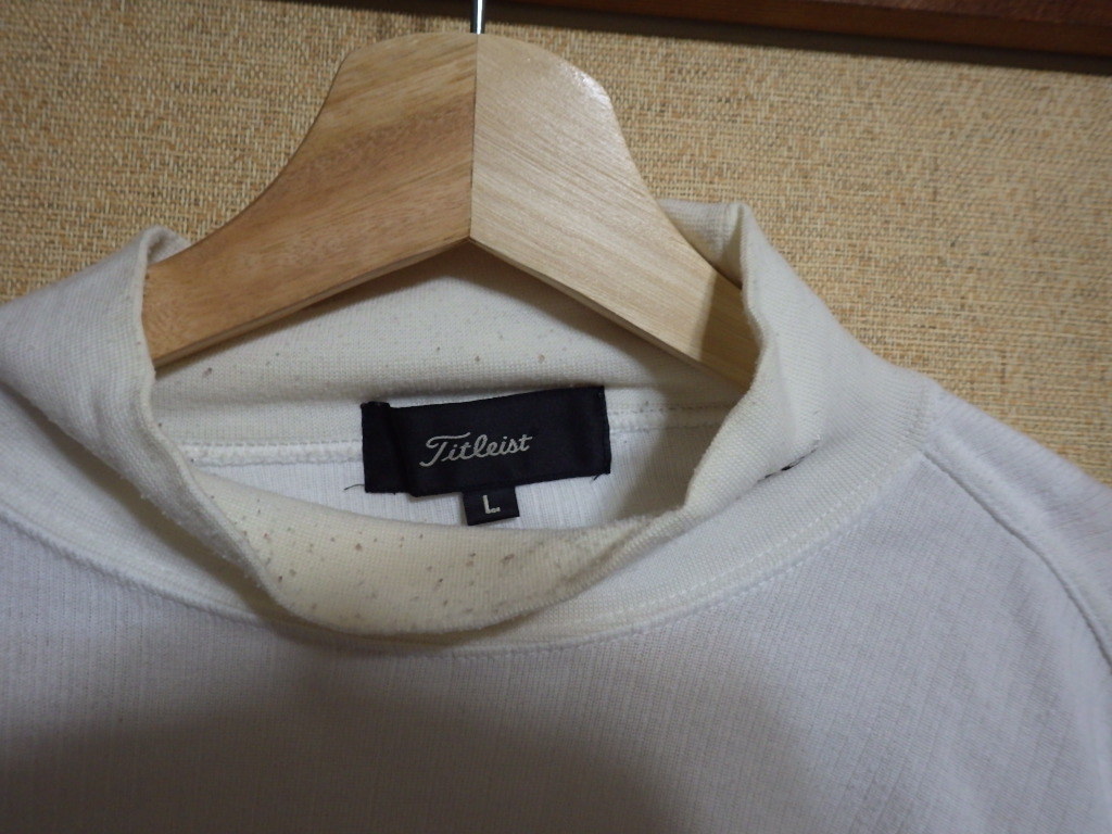  Titleist Golf для рубашка белый размер L