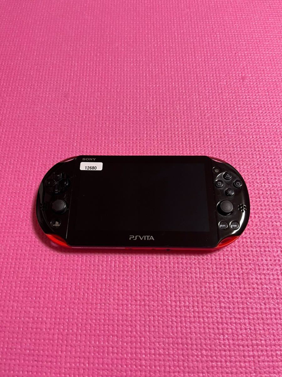 PS VITA本体 PCH-2000 ブラック×レッド | monsterdog.com.br