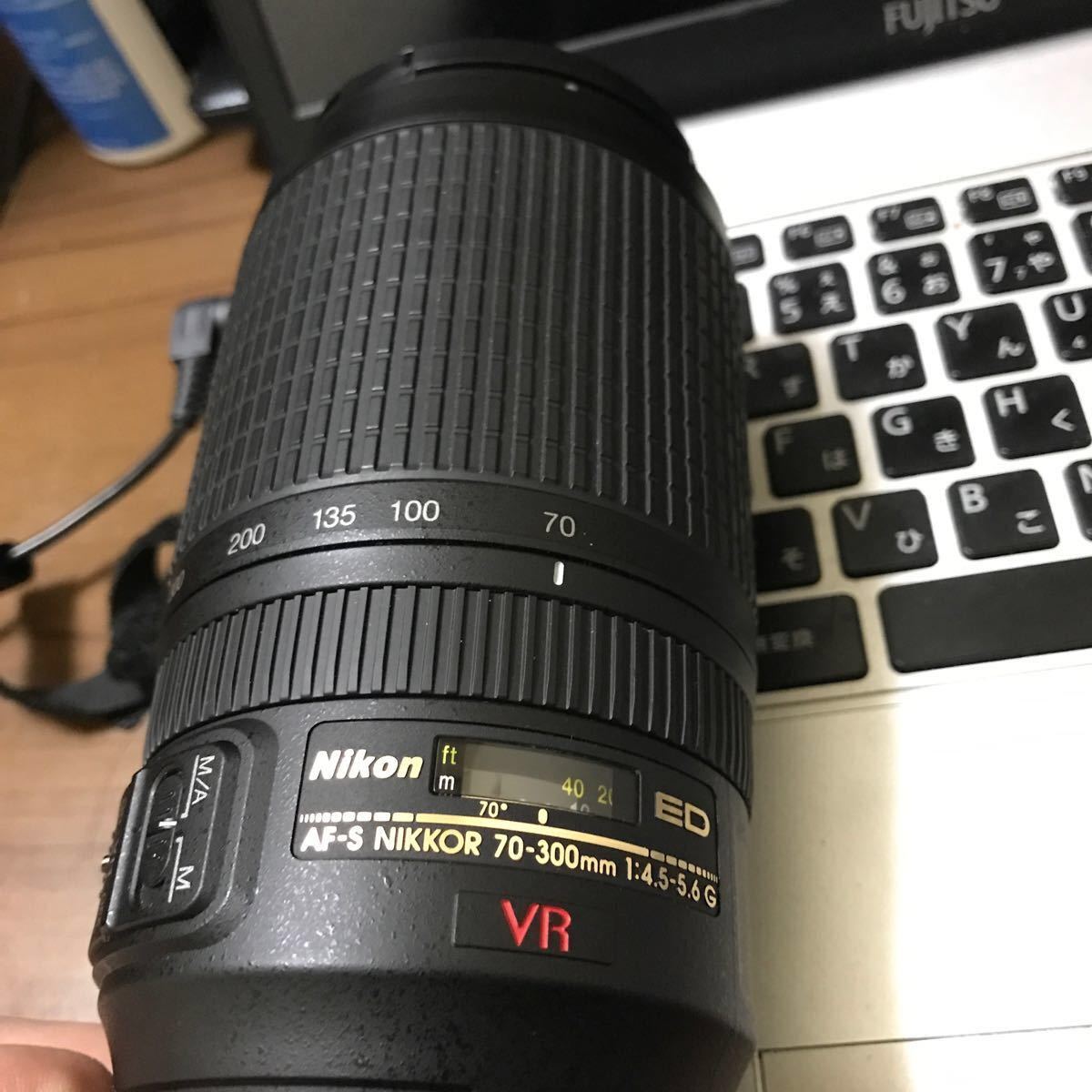 AF-S VR Zoom-Nikkor 70-300mm f/4.5-5.6 G IF-ED 中古品 防湿庫保管！