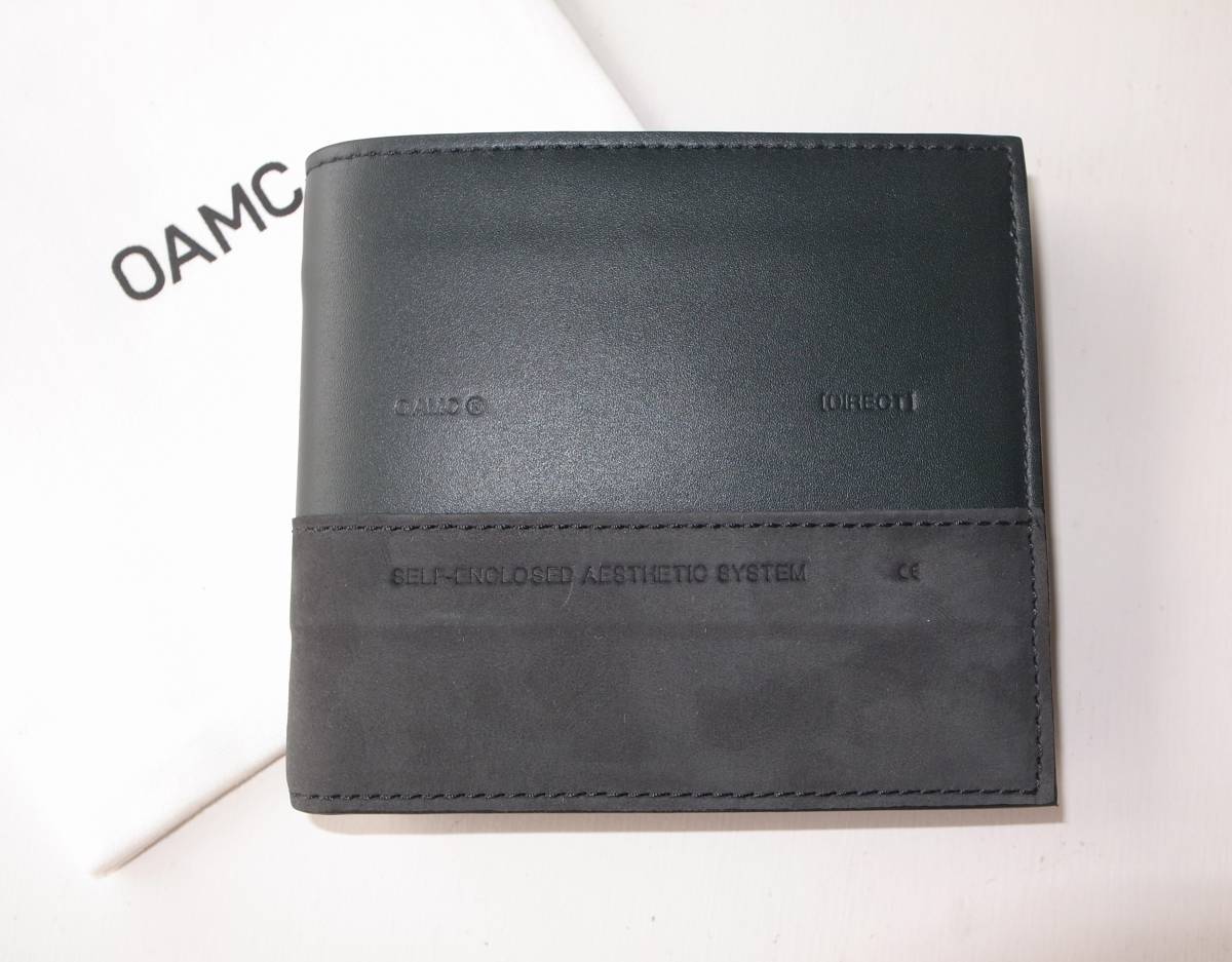 OAMC SYSTEM BL-FOLD WALLET 財布 black 20SS_画像3
