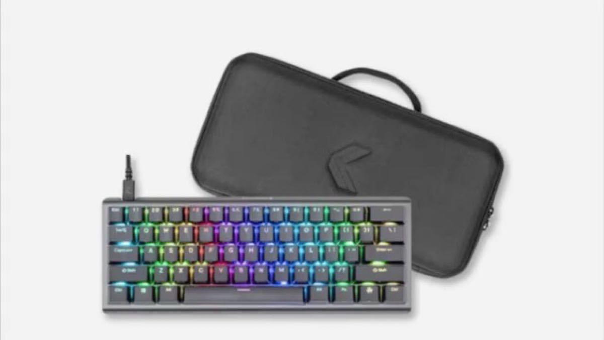 メカニカルキーボード KINESIS TKO 60% & トラベルケース