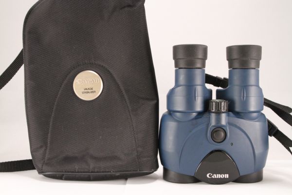 ★訳あり品★キャノン Canon 10×30 IS BINOCULARS 防振双眼鏡★ベタつき無 ストラップ付★82950_画像1