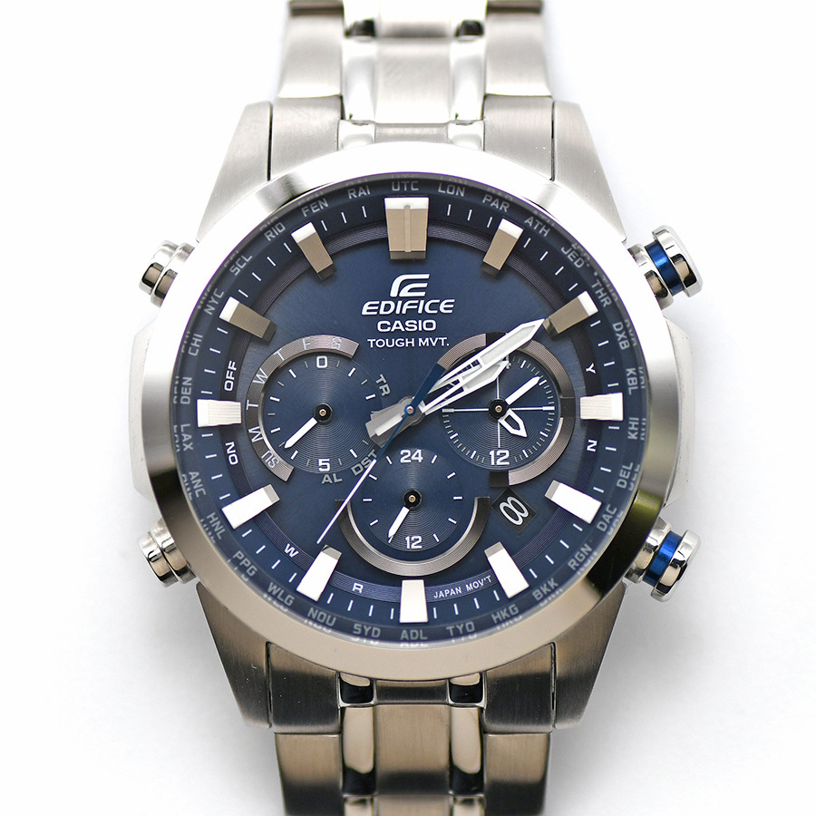 CASIO カシオ EDIFICE エディフィス EQW-T630JD-2AJF タフソーラー電波 メンズ 紳士用 男性用 腕時計 中古_画像1