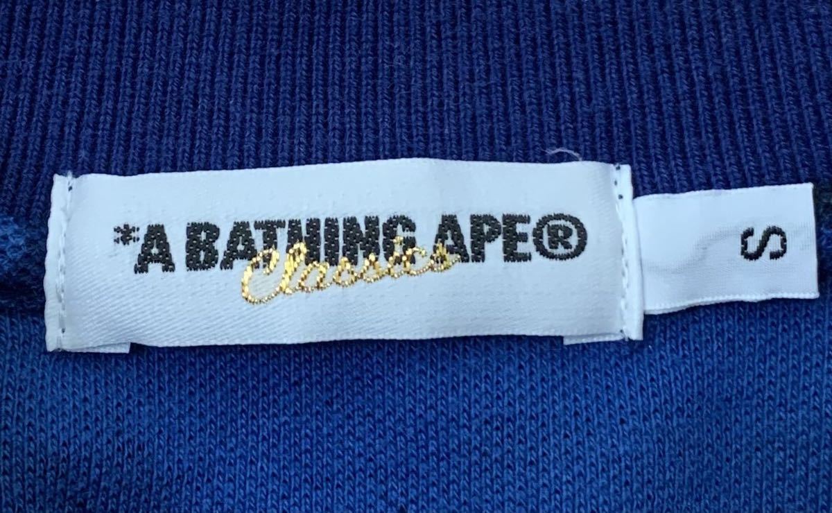 ☆激レア☆ APE ファイヤーカモ ポロシャツ S ネイビー シャーク あ