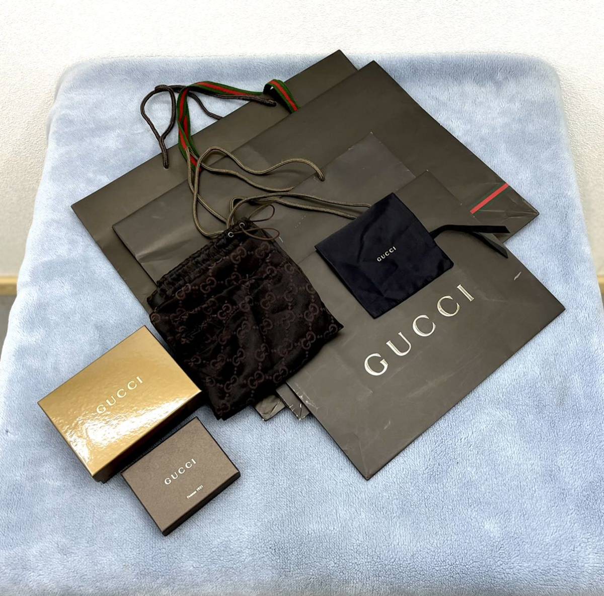 GUCCI グッチ 空箱 ショッパー 保存袋 セット 紙袋 ブランド ショップ