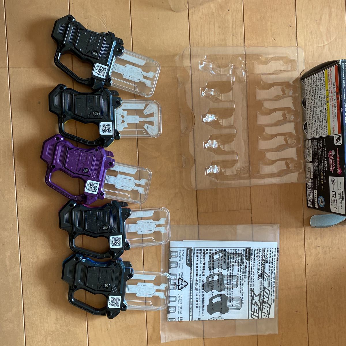 仮面ライダーエグゼイド メモリアルフィニッシュガシャットセット(仮面