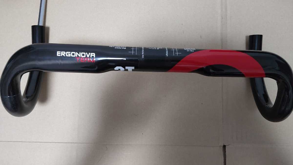 3T ERGONOVA TEAM c-cブラケット38.4cm ドロップ40cm エルゴノヴァ