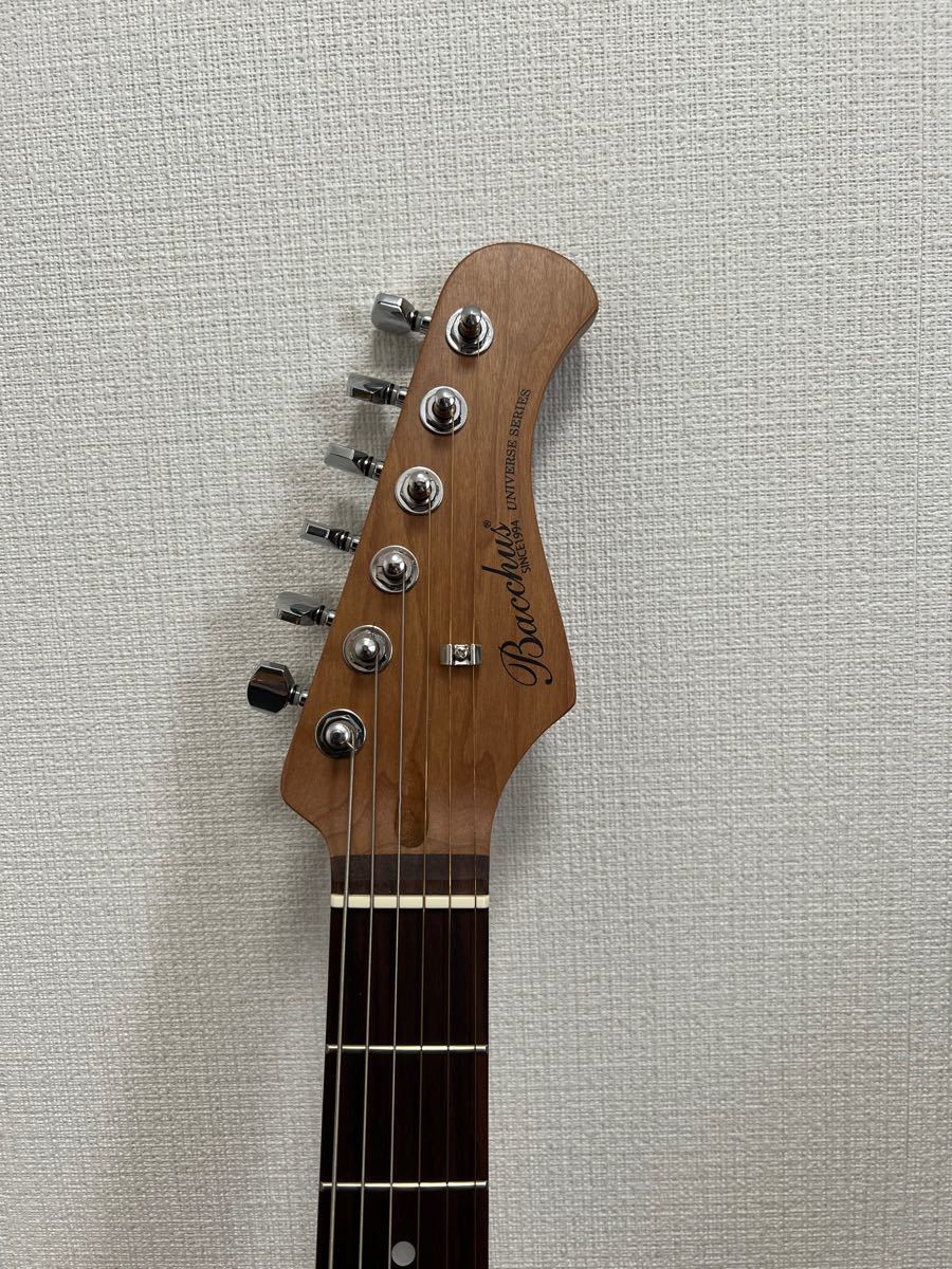 Bacchus BST-2-RSM/R ストラトキャスター ギター バッカス ローズ
