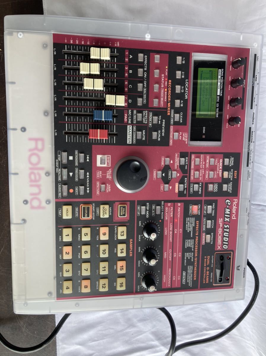 007 Roland ローランド E-MIX STUDIO SP-808EX 現状品 www.mecadraft.com